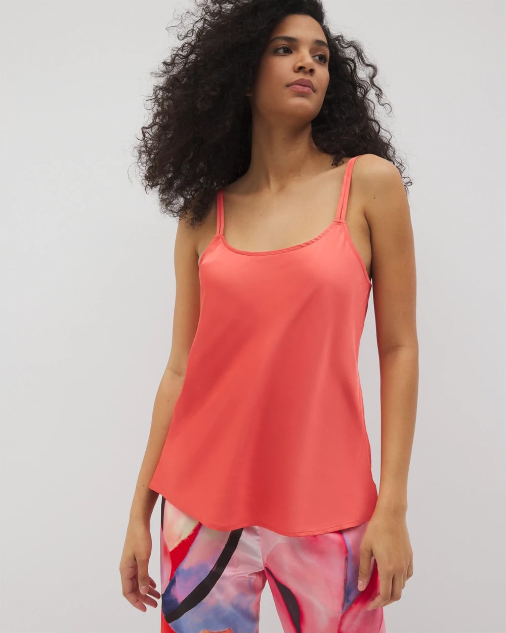 Double Strap Pajama Cami - DEEP SEA CORAL | Soma outlet