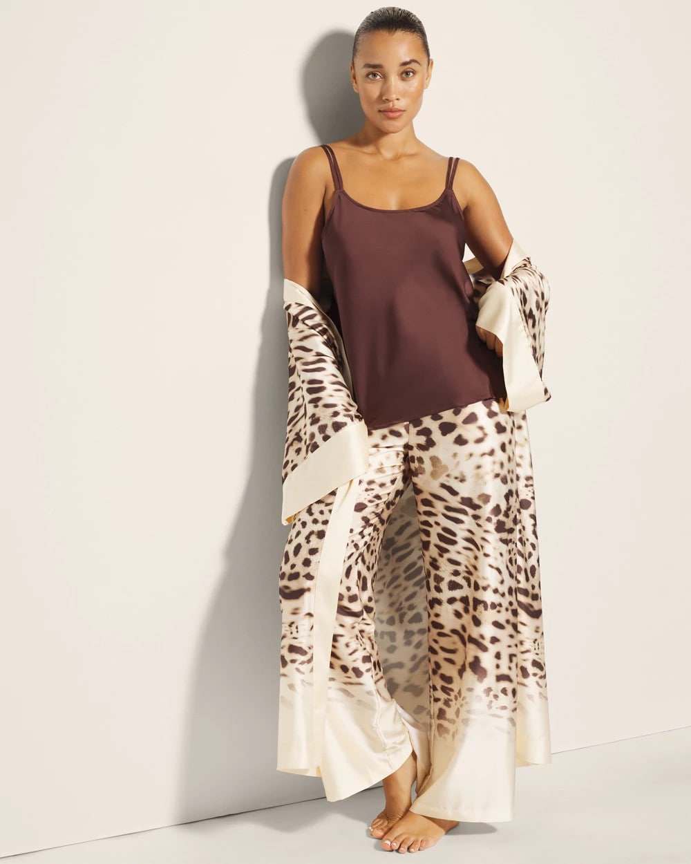 Double Strap Pajama Cami - MOCHA | Soma for sale