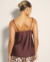Double Strap Pajama Cami - MOCHA | Soma for sale