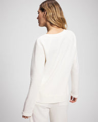 Essential Terry V-Neck Sweatshirt - SHEA | Soma on sale