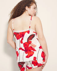 Lace Trim Pajama Cami - TROPIC LIKE ITS HOT WS | Soma on sale