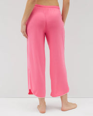 Solid Piped Crop Pajama Pant - CAMELLIA ROSE | Soma on sale
