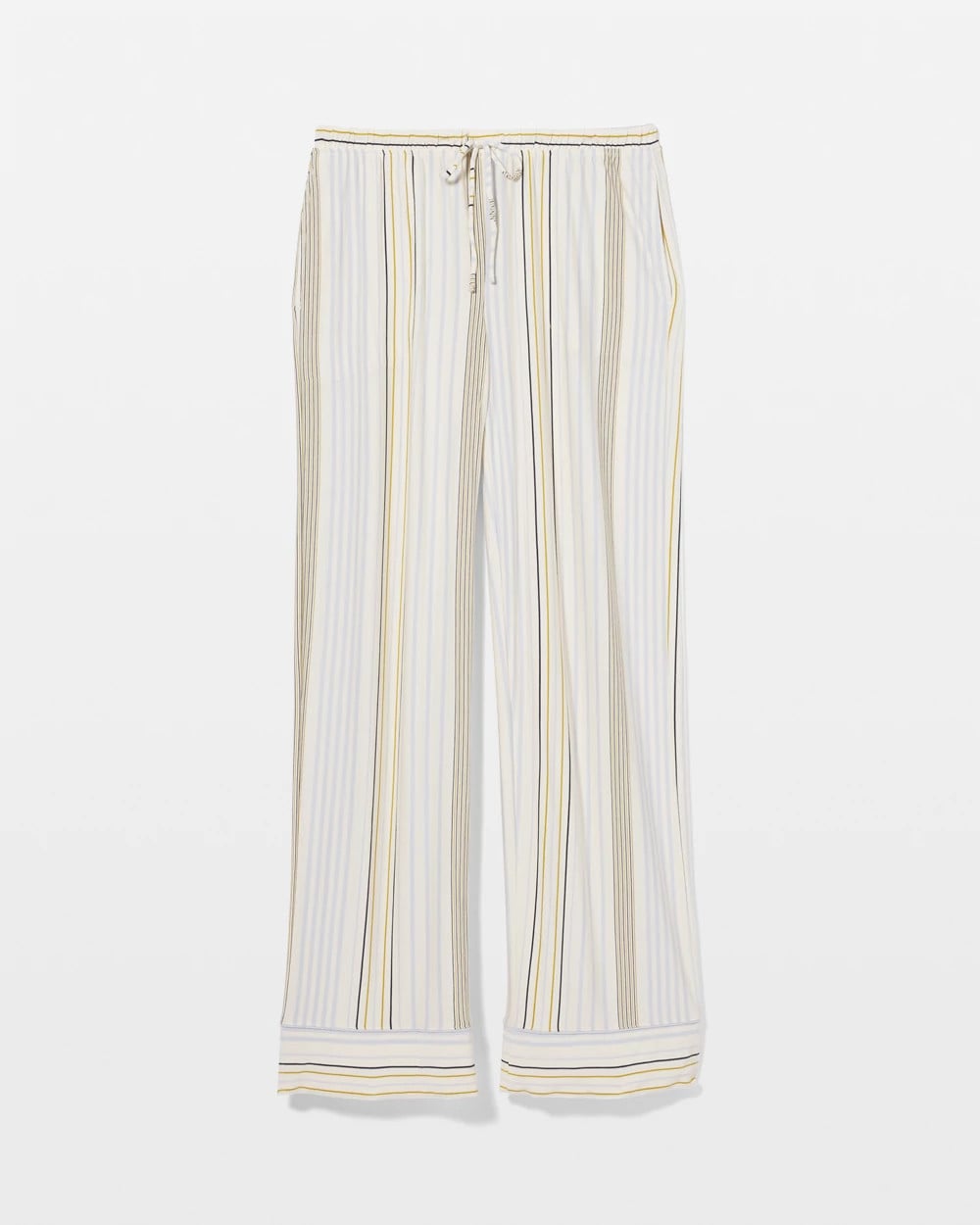 Printed Pajama Pants - SUMMIT STRIPE CHAMPAGNE | Soma Online