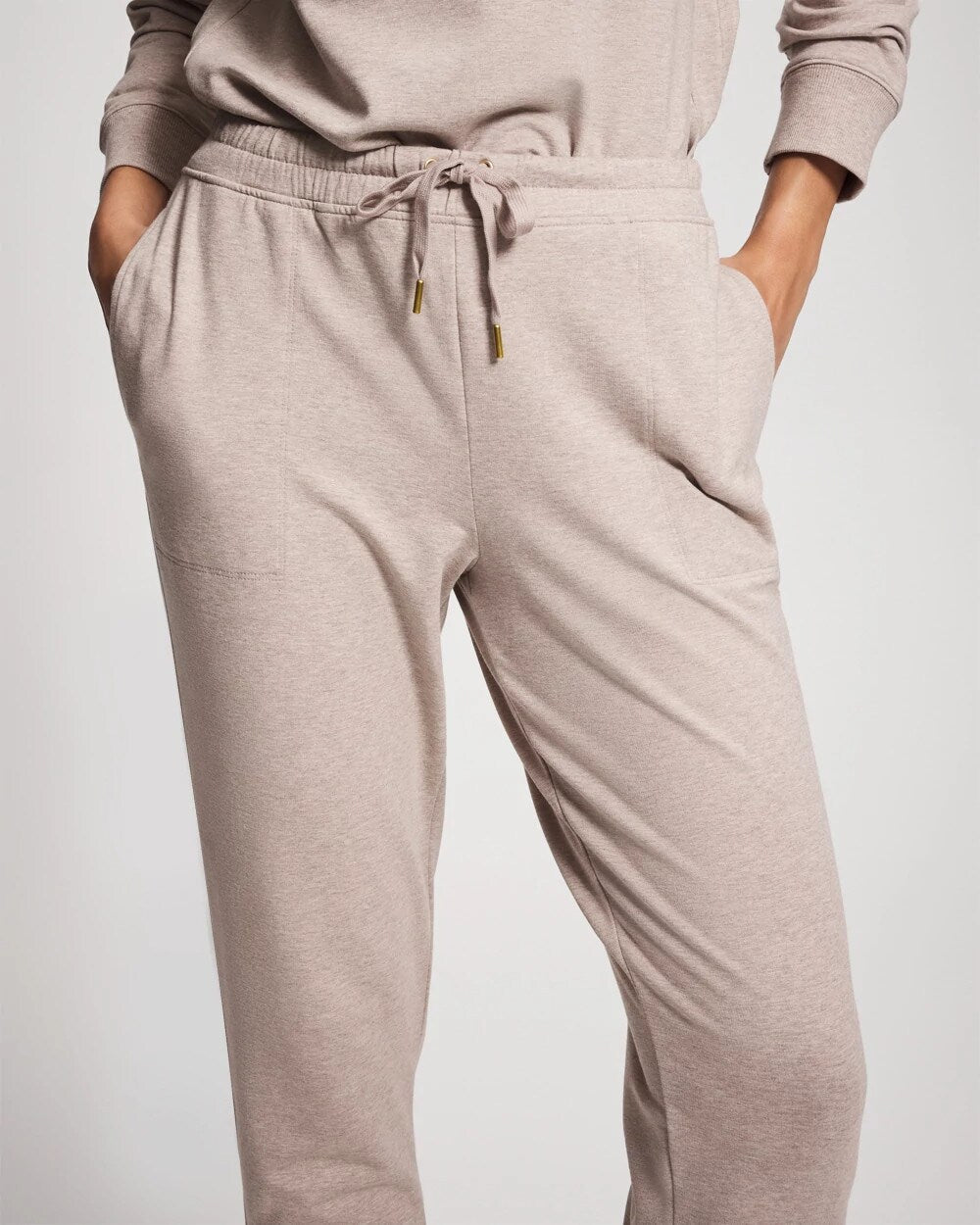 Essential Terry Jogger - HEATHER MINK | Soma outlet