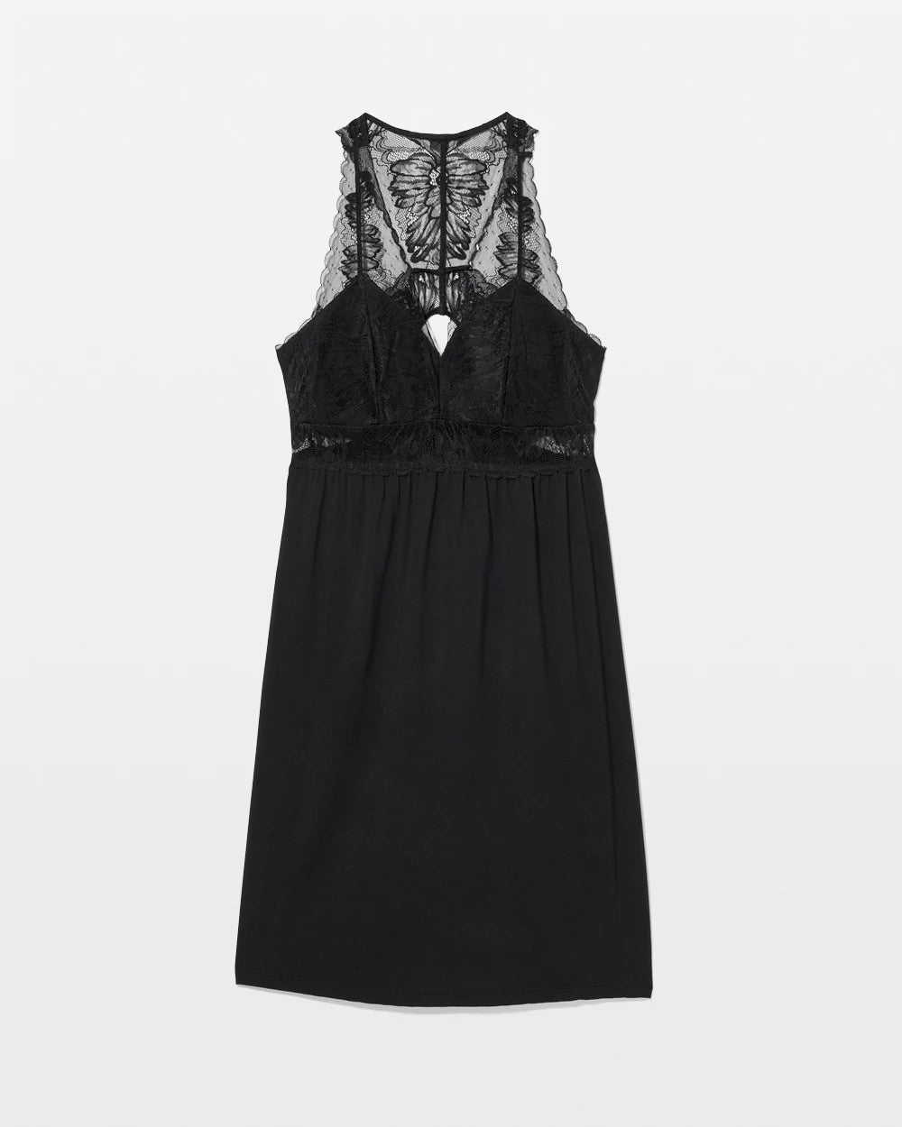 Soft Support Lace Chemise - BLACK | Soma on sale