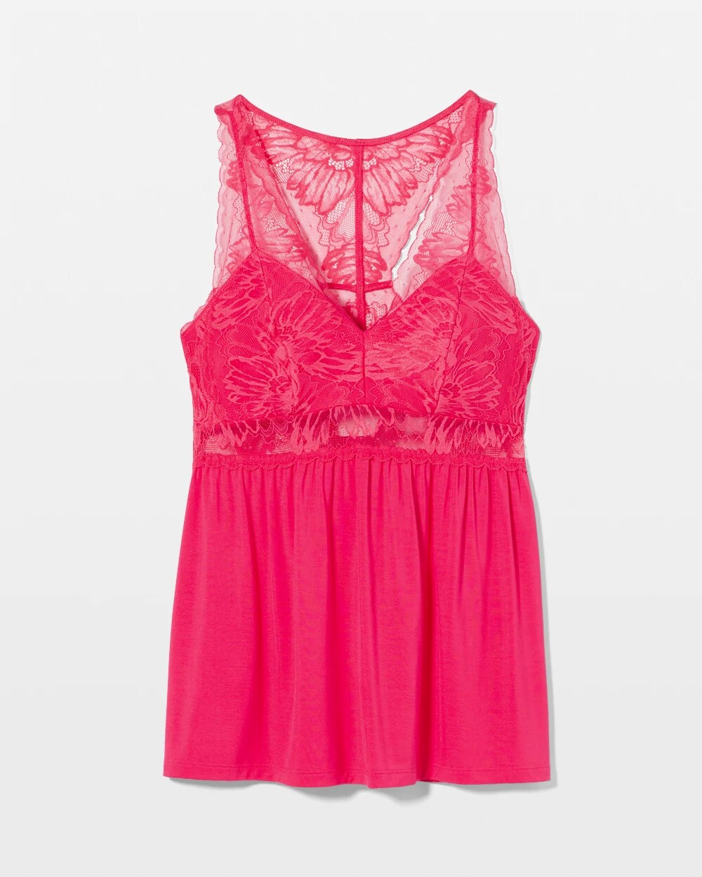 Soft Support Lace Pajama Cami - PERFECT PINK | Soma discount