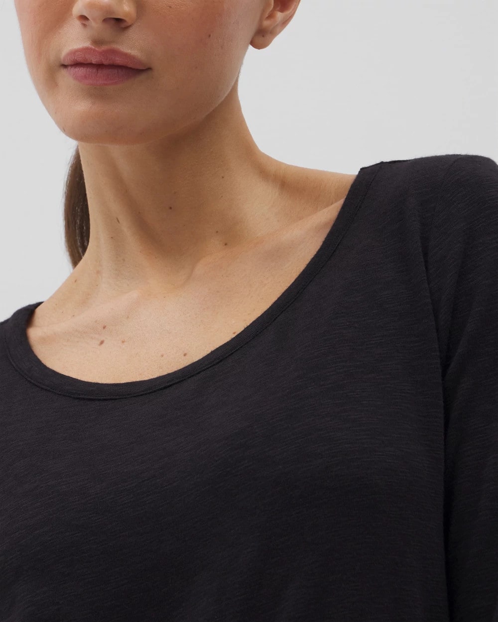 Long-Sleeve Top - BLACK | Soma near me