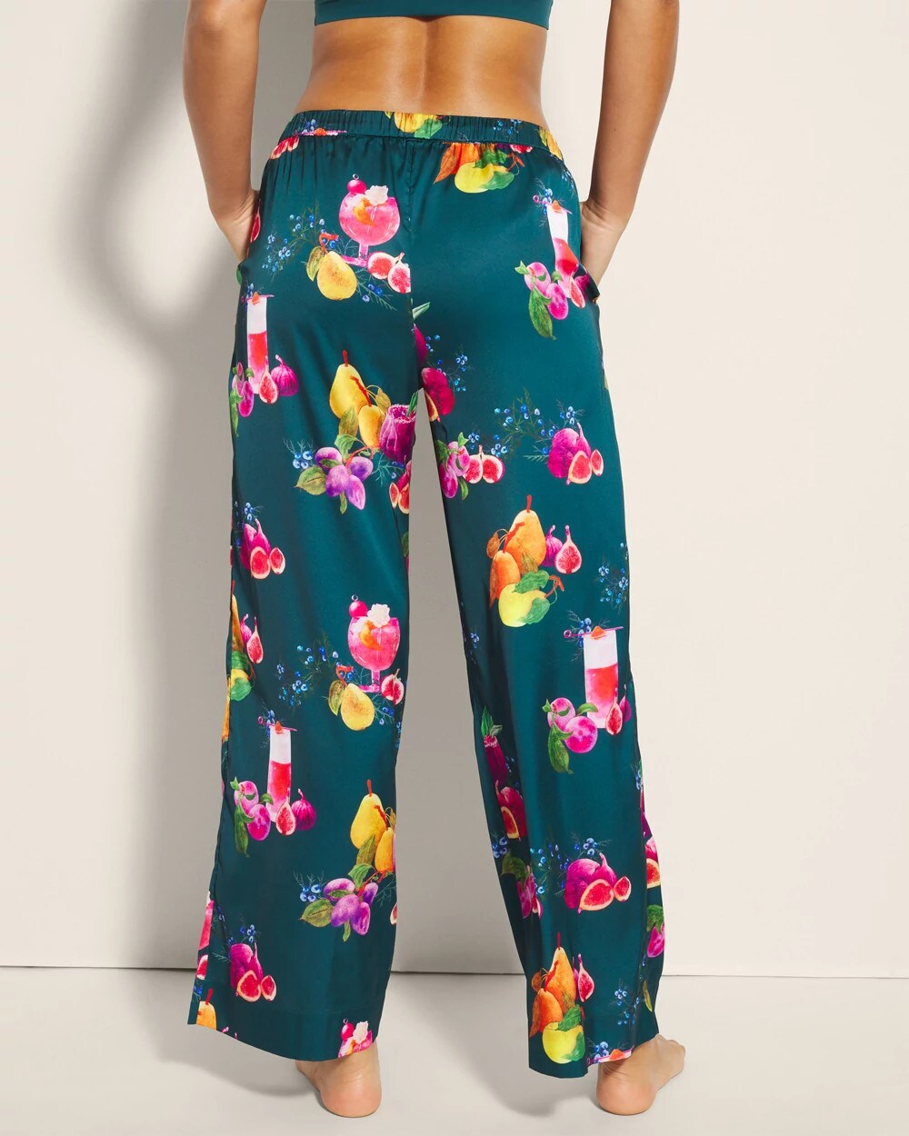 Piped Pajama Pant - GETTIN FIGGY WITH IT TEAL | Soma for sale