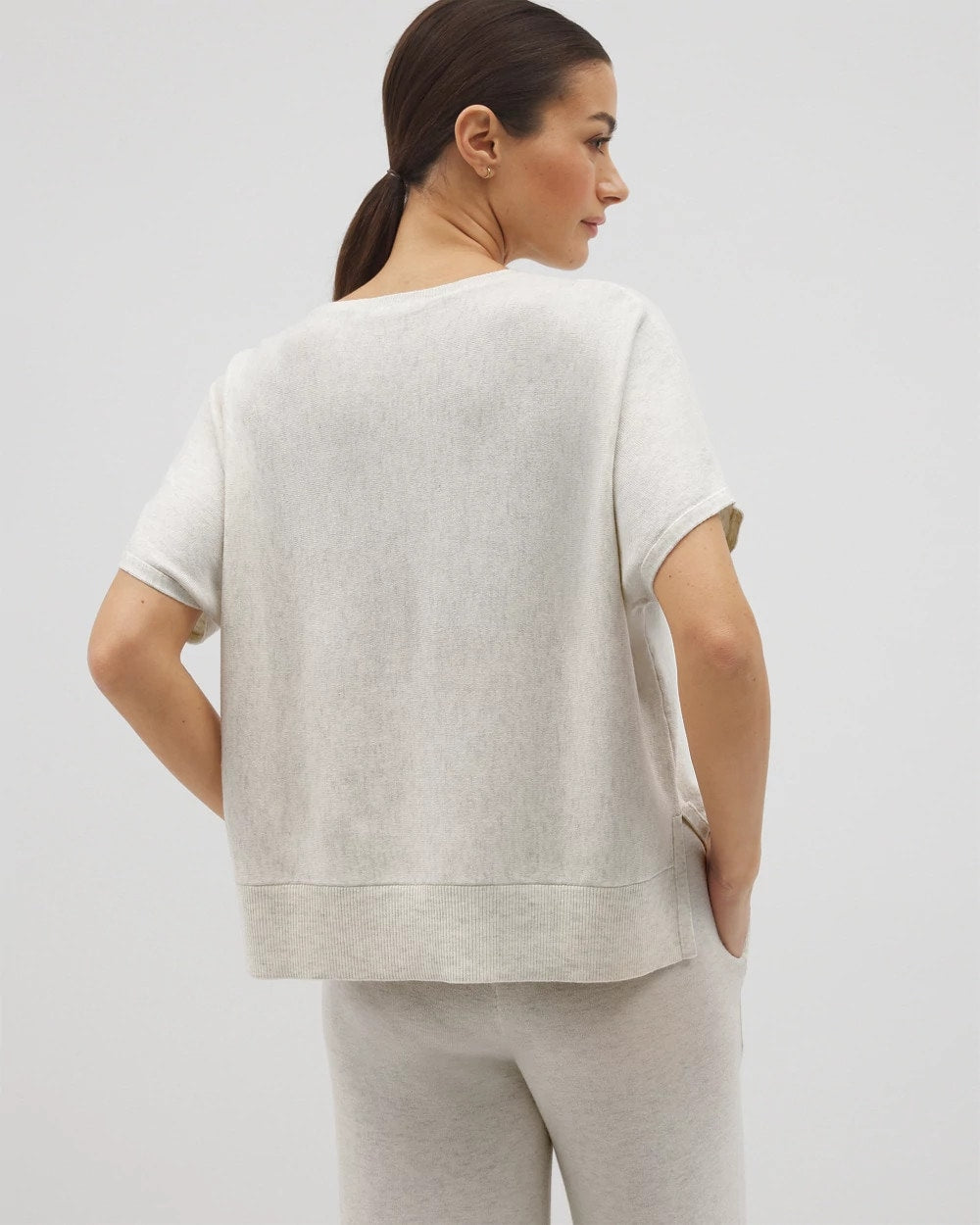 Dolman Sweater Top - HEATHER CRYSTAL | Soma discount