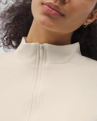 Quarter Zip Top - PARCHMENT | Soma near me