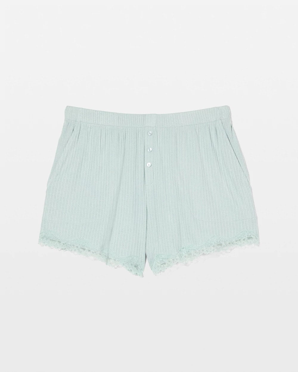 Pointelle Pajama Short - GREEN MIST | Soma for sale