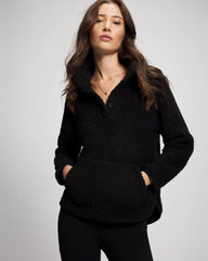 Sherpa Pullover - BLACK | Soma for sale
