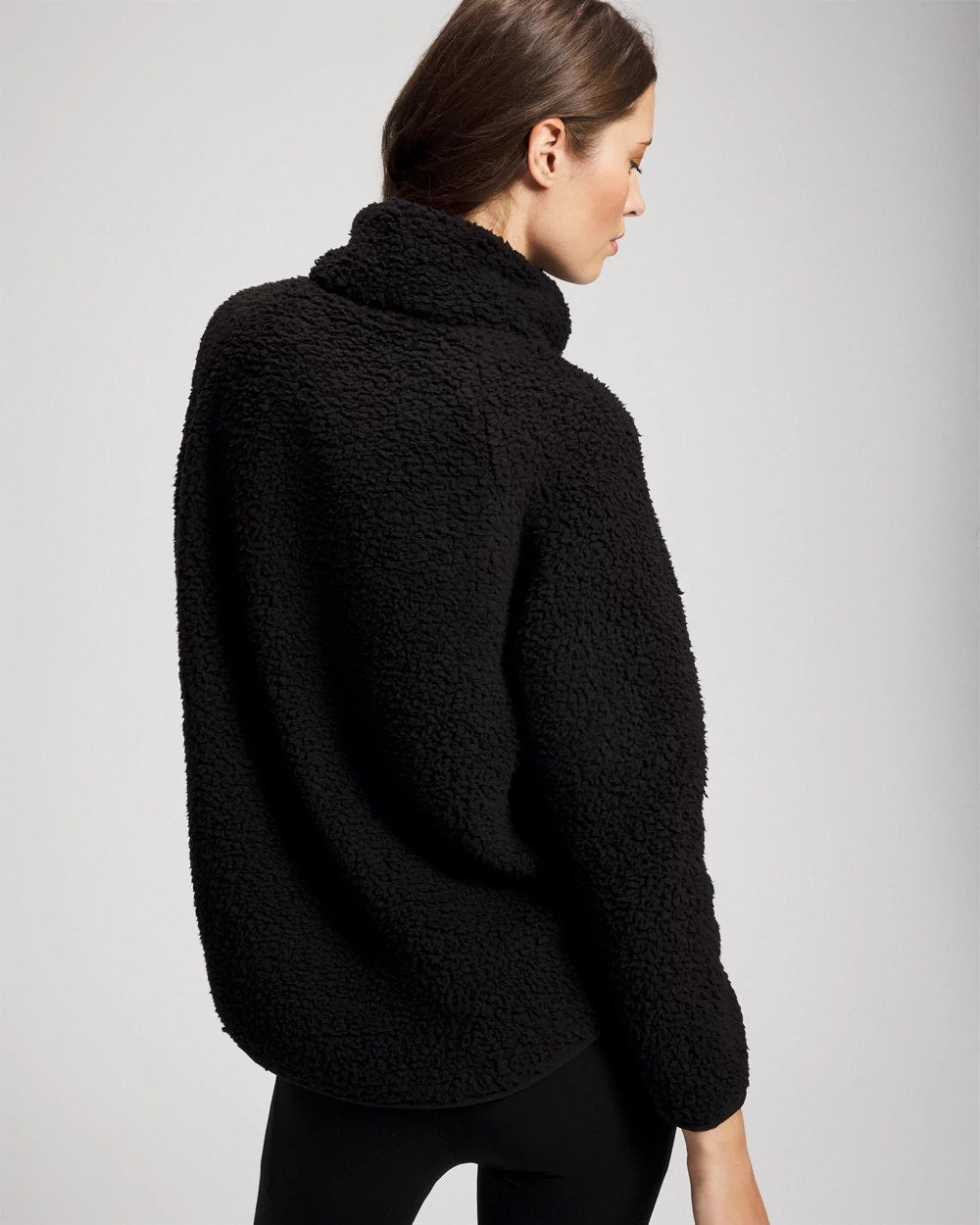 Sherpa Pullover - BLACK | Soma for sale