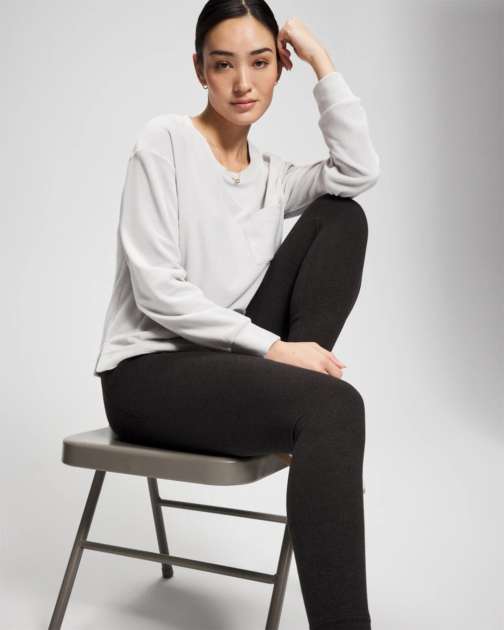 Cozy Lounge Legging - HEATHER CHARCOAL | Soma discount