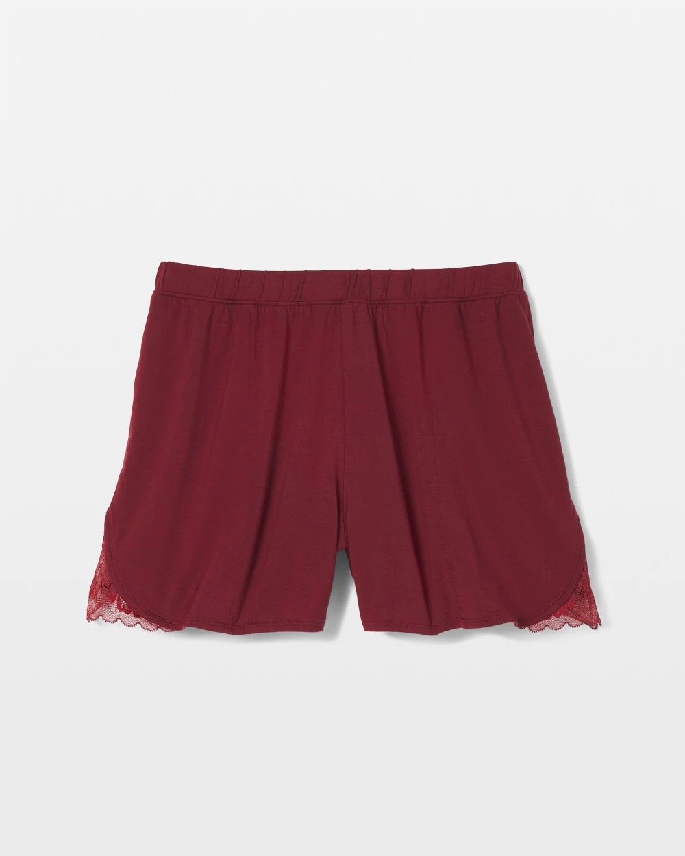 Lace Trim Pajama Shorts - VERMILLION | Soma on sale