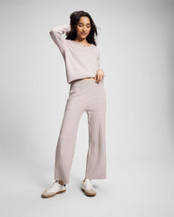 Premier Knit Rib Straight Leg Pant - GRAY GLASS | Soma discount