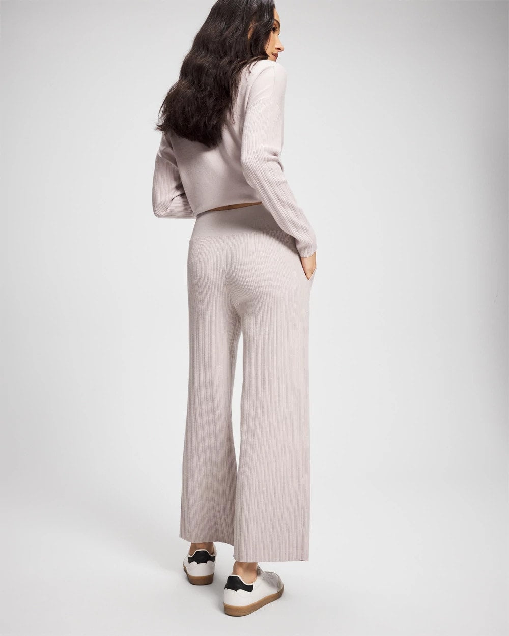 Premier Knit Rib Straight Leg Pant - GRAY GLASS | Soma discount