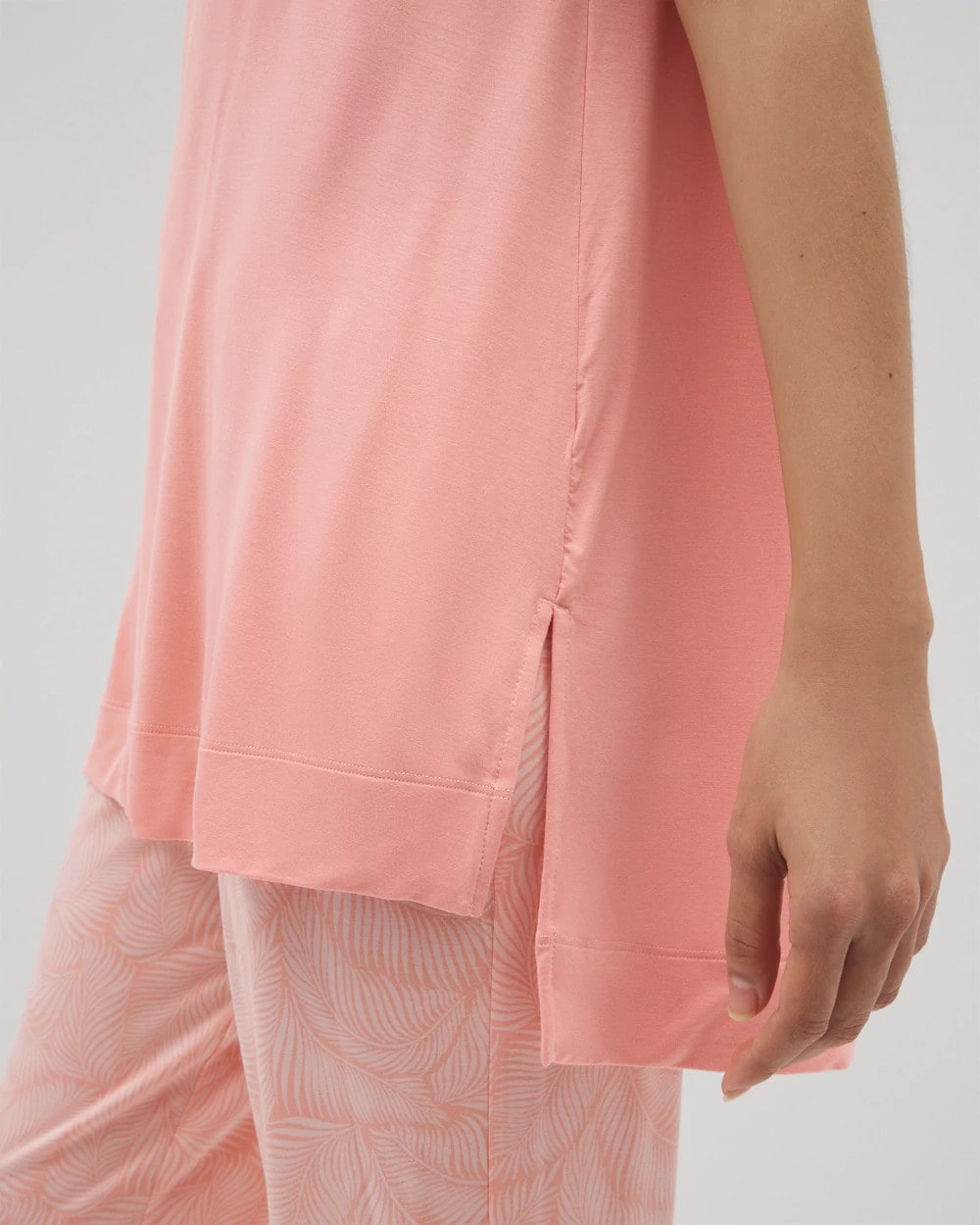 Short Sleeve Pajama Tunic Tee - PALOMA GLOW | Soma Online