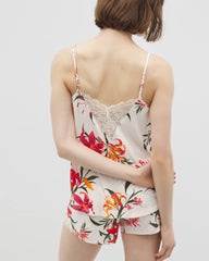 Lace Trim Pajama Cami - LE TIGRE FLORA CHAMPAGNE | Soma for sale