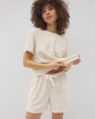 Jacquard Terry 5 Inch Short - PARCHMENT | Soma sale
