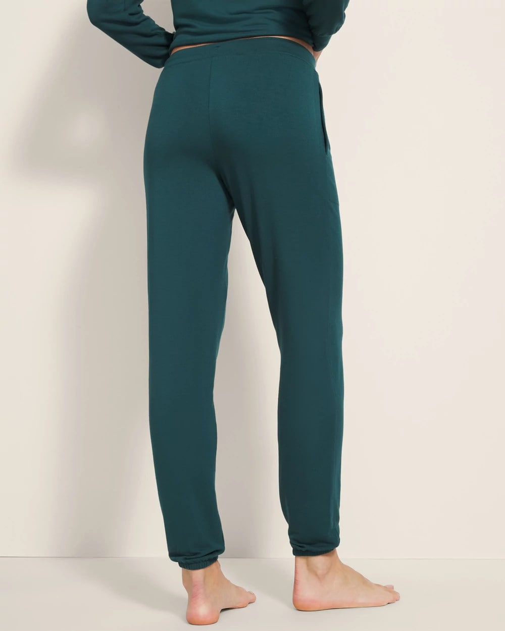 Banded Ankle Pajama Pant - DEEP TEAL | Soma discount
