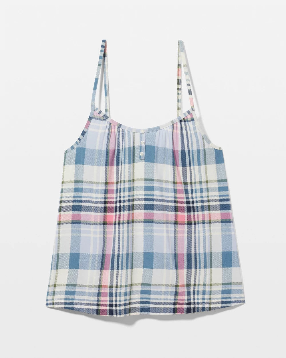 Cool Nights Pajama Cami - VILLA PLAID OCEAN AIR | Soma sale