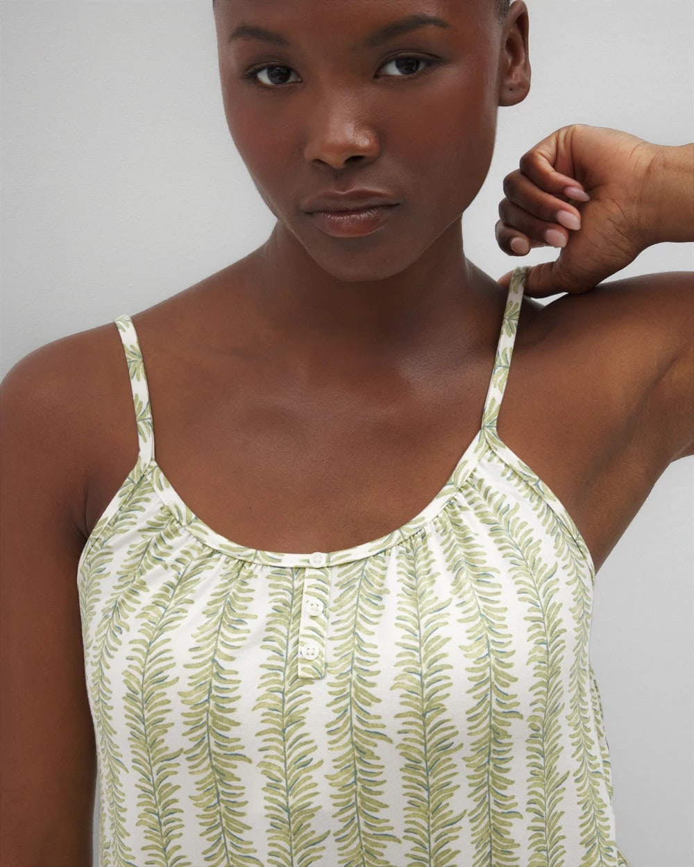 Cool Nights Pajama Cami - CHILL STRIPE CHAMPAGNE | Soma discount