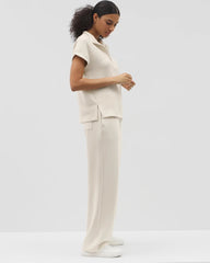 Wide Leg Pant - PARCHMENT | Soma near me