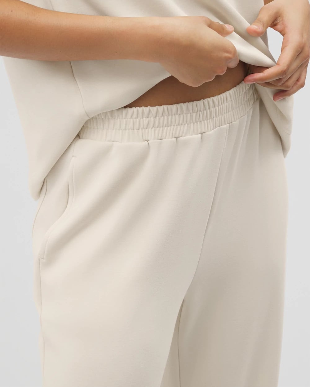 Wide Leg Pant - PARCHMENT | Soma near me