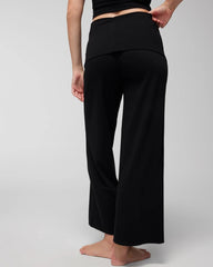 24/7 Fold-Over High-Waisted Bottoms - BLACK | Soma for sale