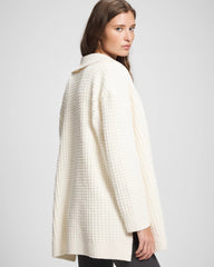 Textured Cardigan Sweater - IVORY | Soma outlet