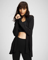 Ultrasoft Fleece Cardigan - BLACK | Soma for sale