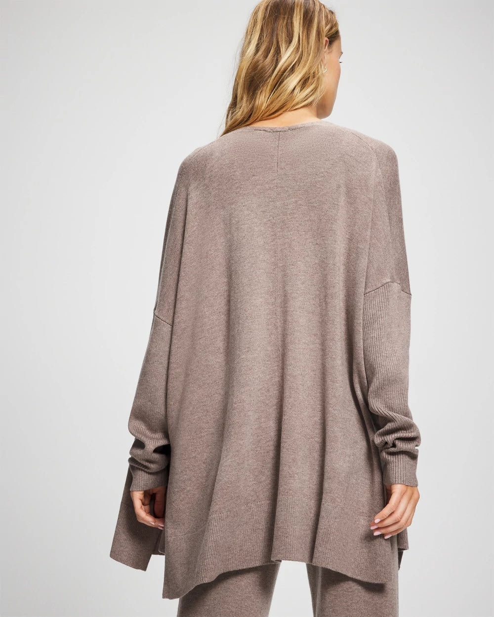 Premier Knit Sweater Wrap - HEATHER FAWN | Soma sale