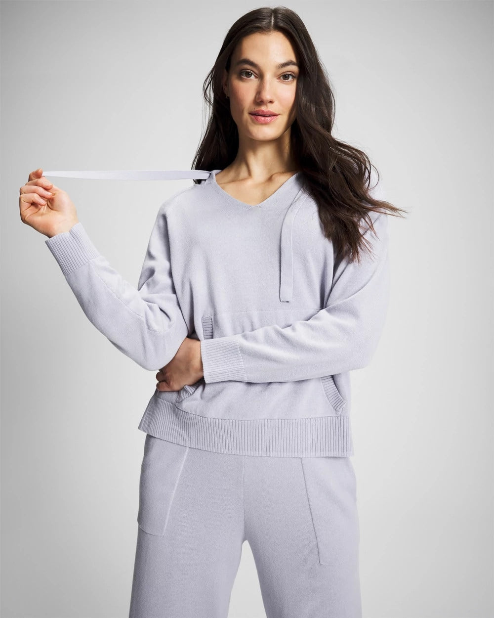 Cotton Sweater Hoodie - MOONSTONE | Soma for sale