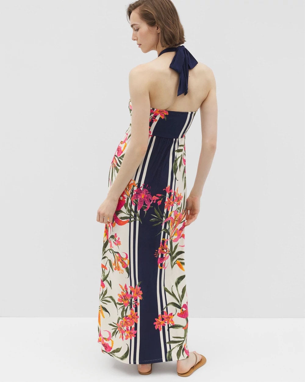 Retreat Maxi Bra Dress - LE TIGRE FLORA BDR PARCH | Soma near me