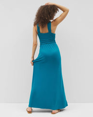 Bayside Halter Maxi Bra Dress - DEEP POSEIDON | Soma on sale