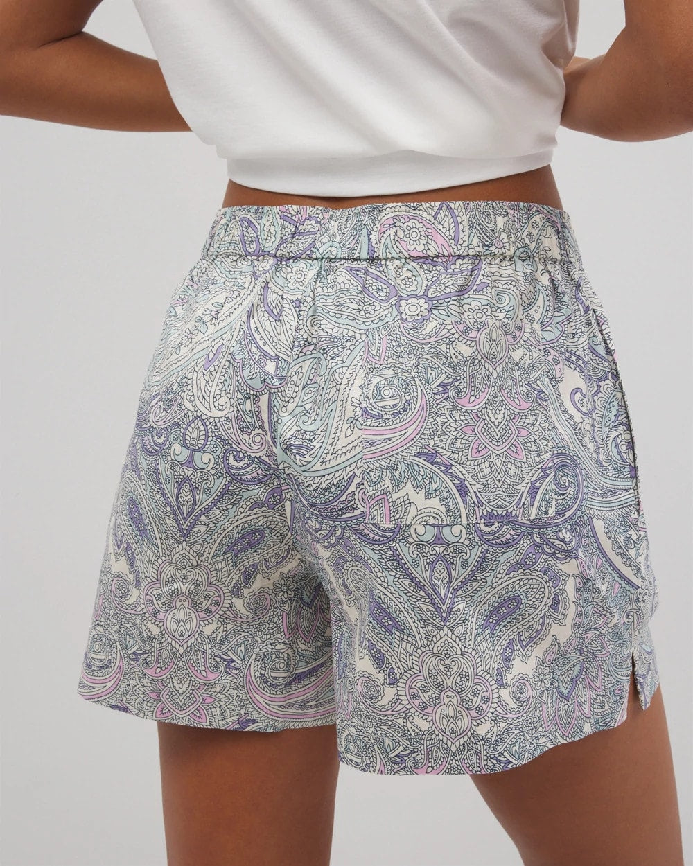 Pajama Shorts - GLOBAL PAISLEY GRAND C | Soma on sale