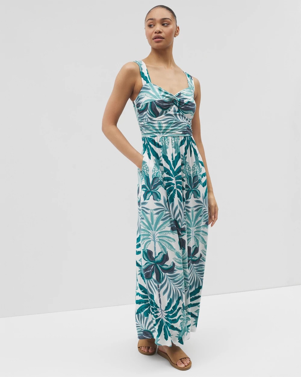 Bahia Maxi Bra Dress - TROPIC TWIST ALLOVER | Soma for sale