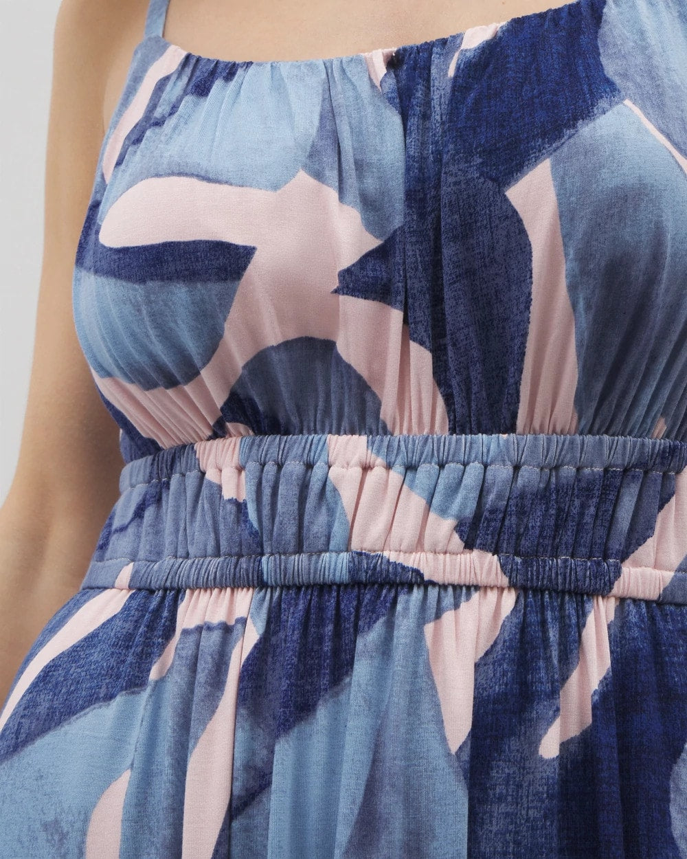 Soft Jersey Paradiso Midi Bra Dress - TROPICAL BREEZE GRAND SKY | Soma Online