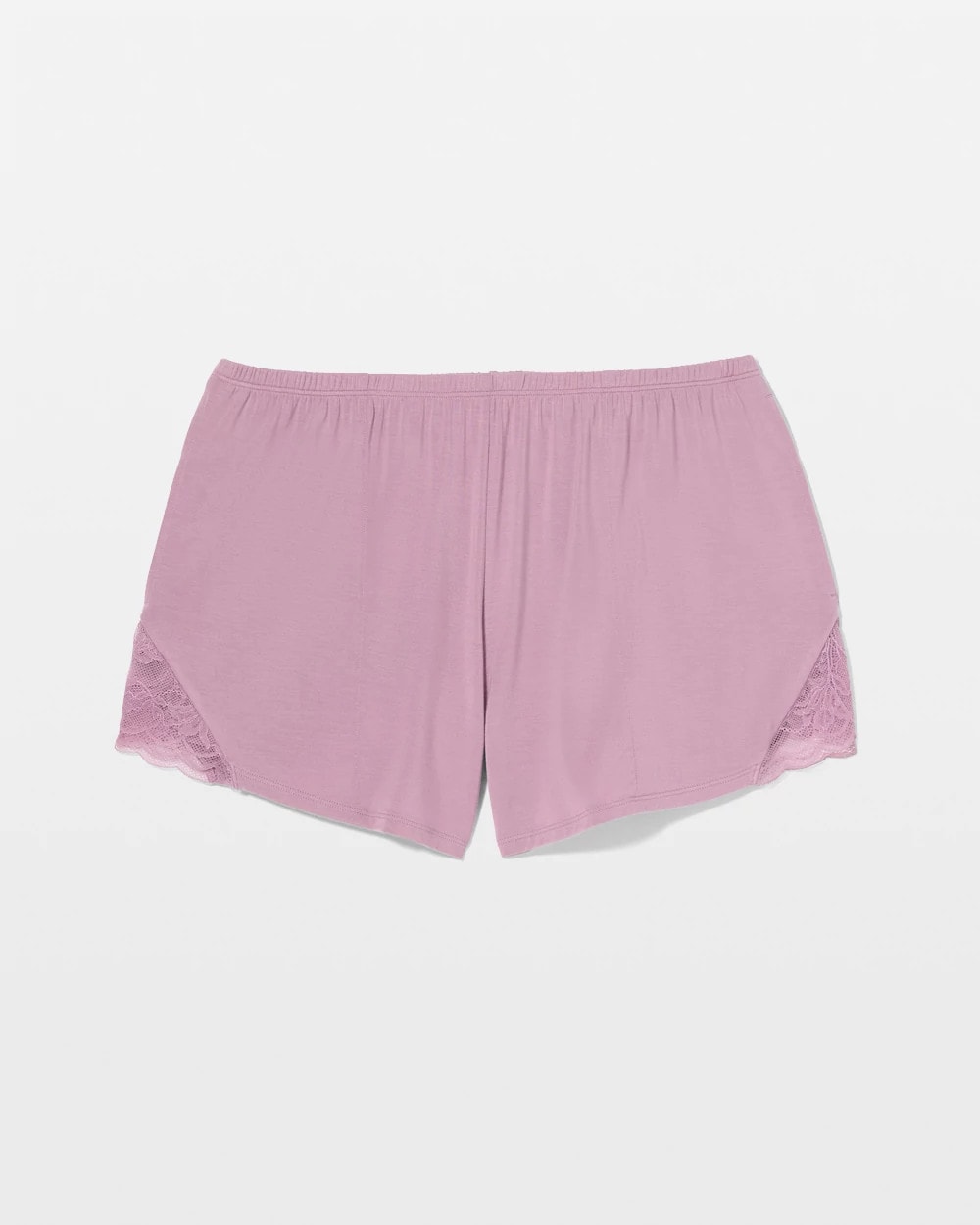 Lace Trim Pajama Short - LILAC WINE | Soma outlet