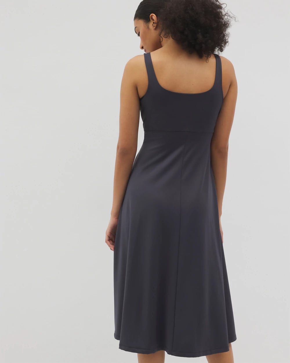 Lounge Square Neck Midi Dress - POLAR NIGHT | Soma near me