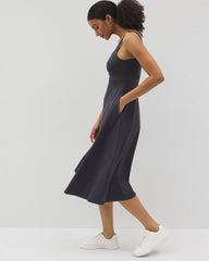 Lounge Square Neck Midi Dress - POLAR NIGHT | Soma near me