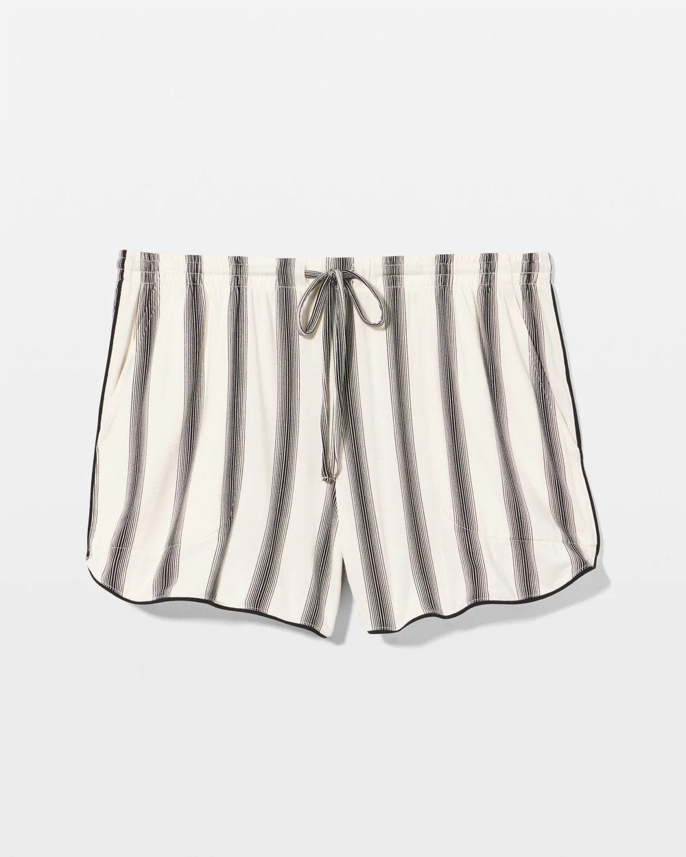 Printed Pajama Shorts - HAMPTON STRIPE BLACK | Soma Online