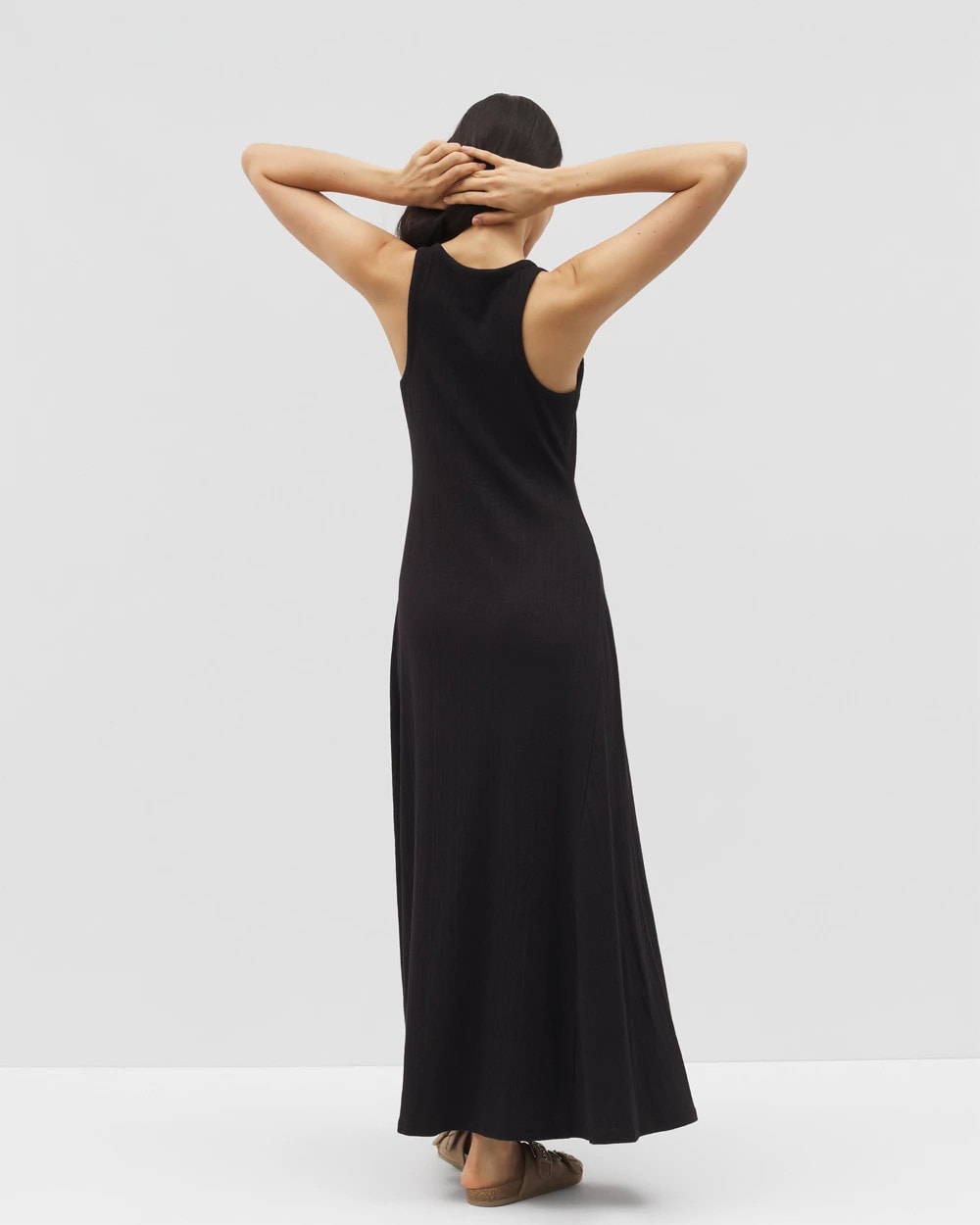 High-Neck Lounge Dress - BLACK | Soma outlet