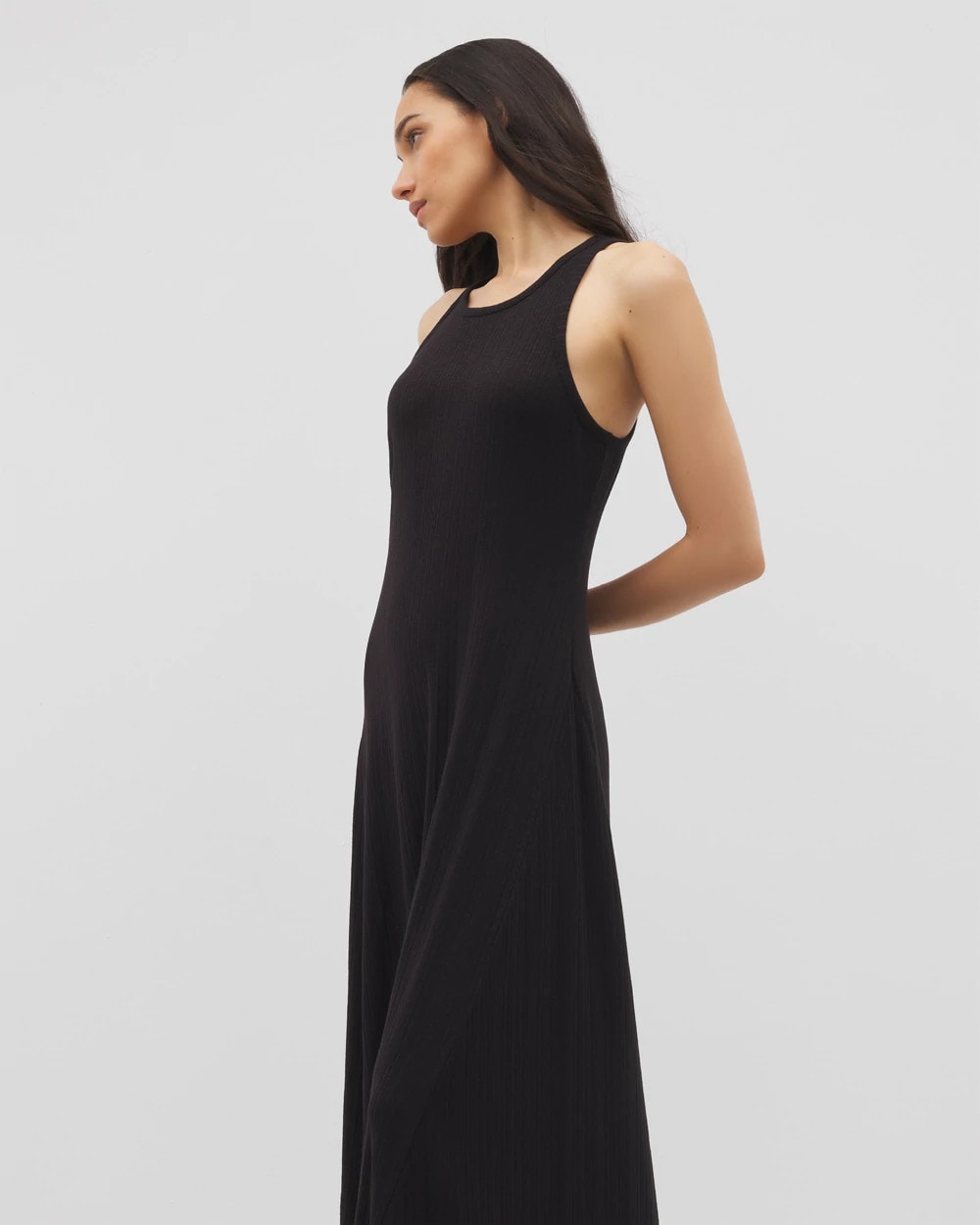 High-Neck Lounge Dress - BLACK | Soma outlet