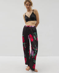 Printed Pajama Pants - RHAPSODY FLORA G BLACK | Soma for sale