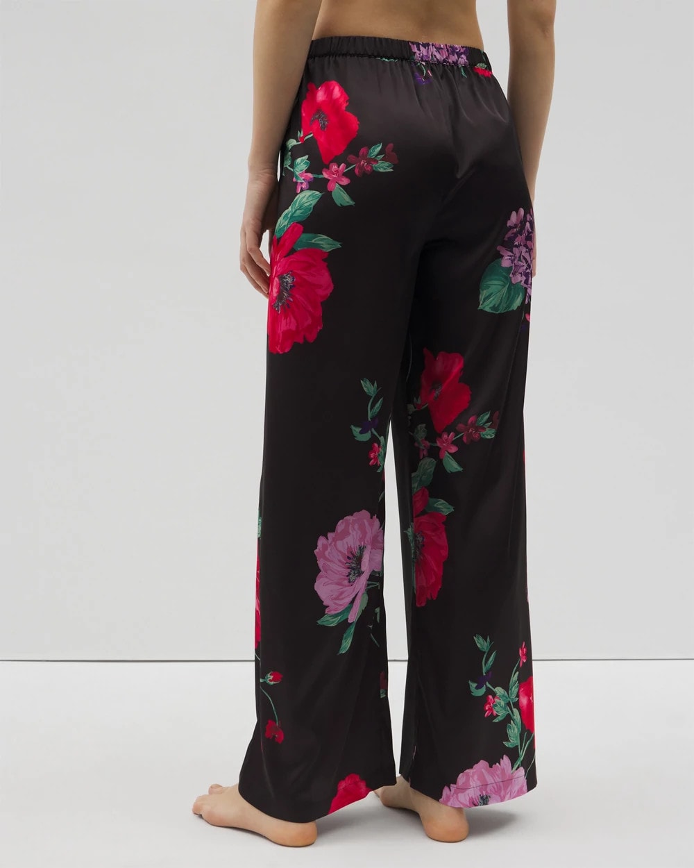 Printed Pajama Pants - RHAPSODY FLORA G BLACK | Soma for sale