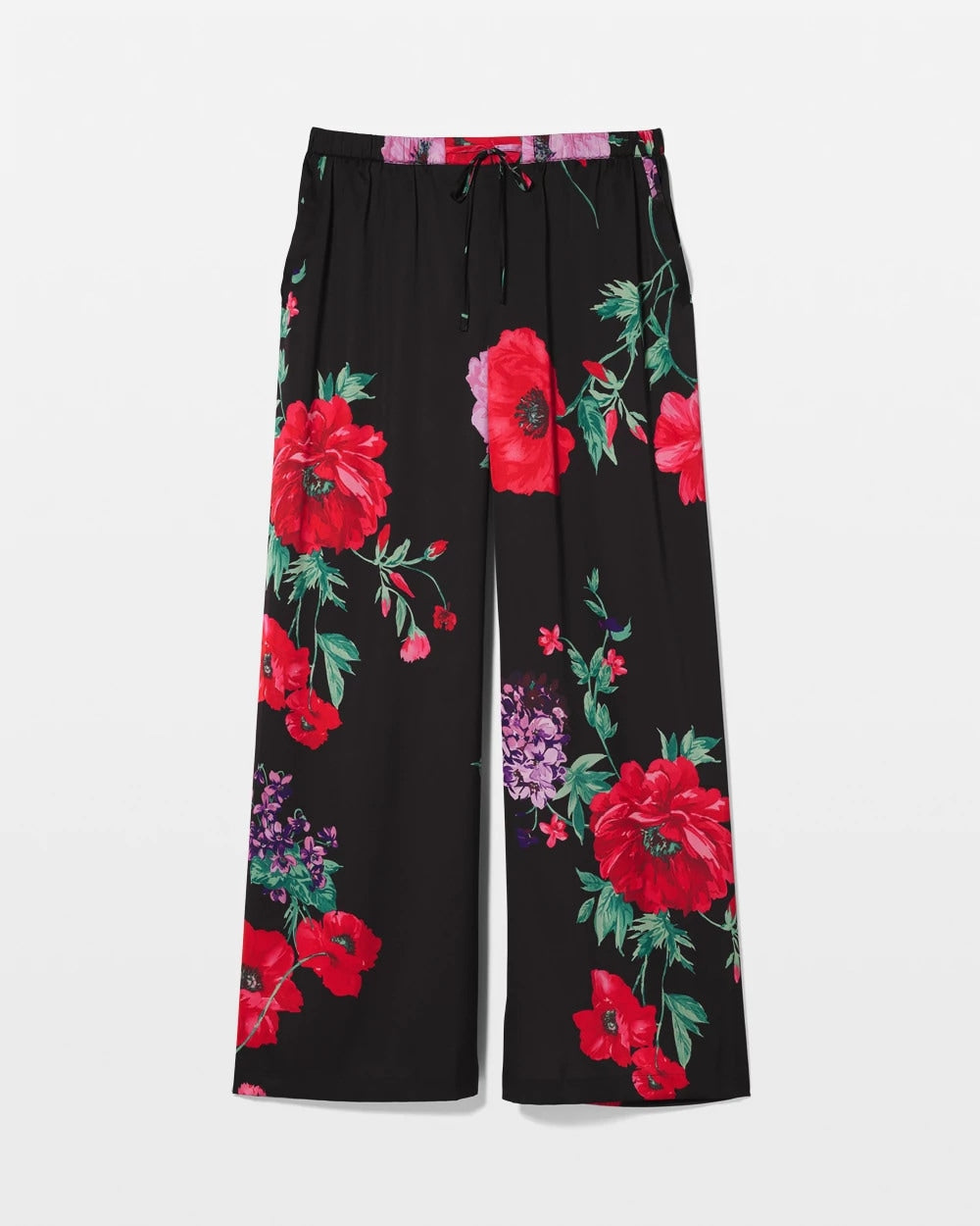 Printed Pajama Pants - RHAPSODY FLORA G BLACK | Soma for sale