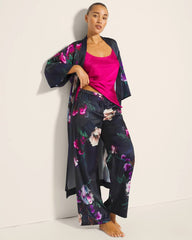 Printed Pajama Pants - FLEUR EVER DRAMA NAVY | Soma on sale