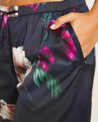 Printed Pajama Pants - FLEUR EVER DRAMA NAVY | Soma on sale